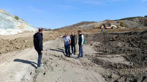 Yozgat’ta Eymir Göleti İçin Çalışmalar Sürüyor! DSİ Müdürü Şenol Sahada İnceleme Yaptı