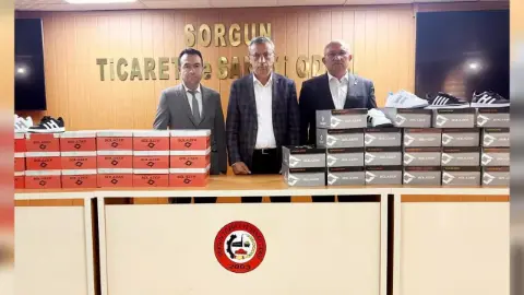 Yozgat Sorgun’da Öğrencilere 260 Bin Liralık Destek! 340 Çift Ayakkabı Teslim Edildi