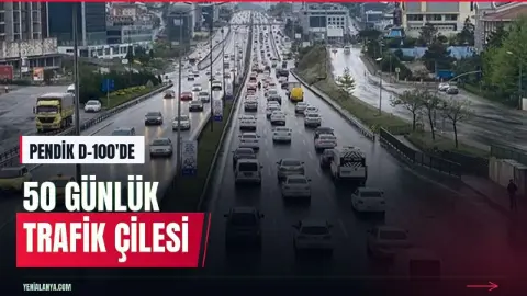 İBB duyurdu: D-100 Pendik geçişinde 50 günlük çalışma