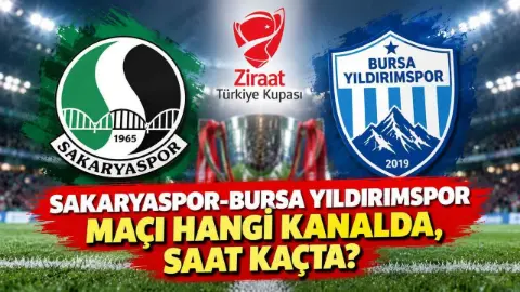 Sakaryaspor Bursa Yıldırımspor CANLI İZLE: Sakaryaspor Bursa Yıldırımspor maçı hangi kanalda, CANLI nereden izlenir?