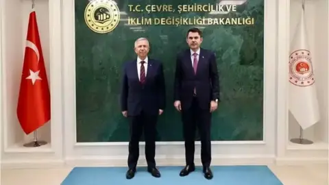 Bakan Kurum, Mansur Yavaş ile Görüştü