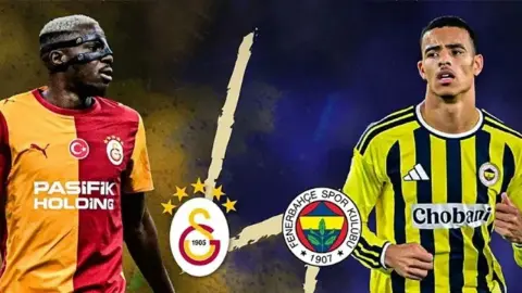 Galatasaray-Fenerbahçe derbisinde 11'ler belli oldu, Osimhen ve Lukaku sahada