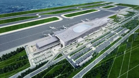 Bakan Uraloğlu Açıkladı... Trabzon Yeni Havalimanı'nda Şantiye Çalışmaları Başladı!